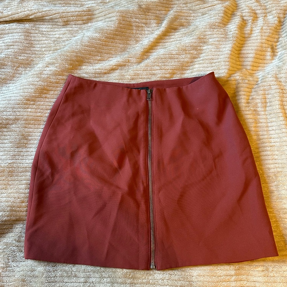 Forever 21 Rust Mini Skirt